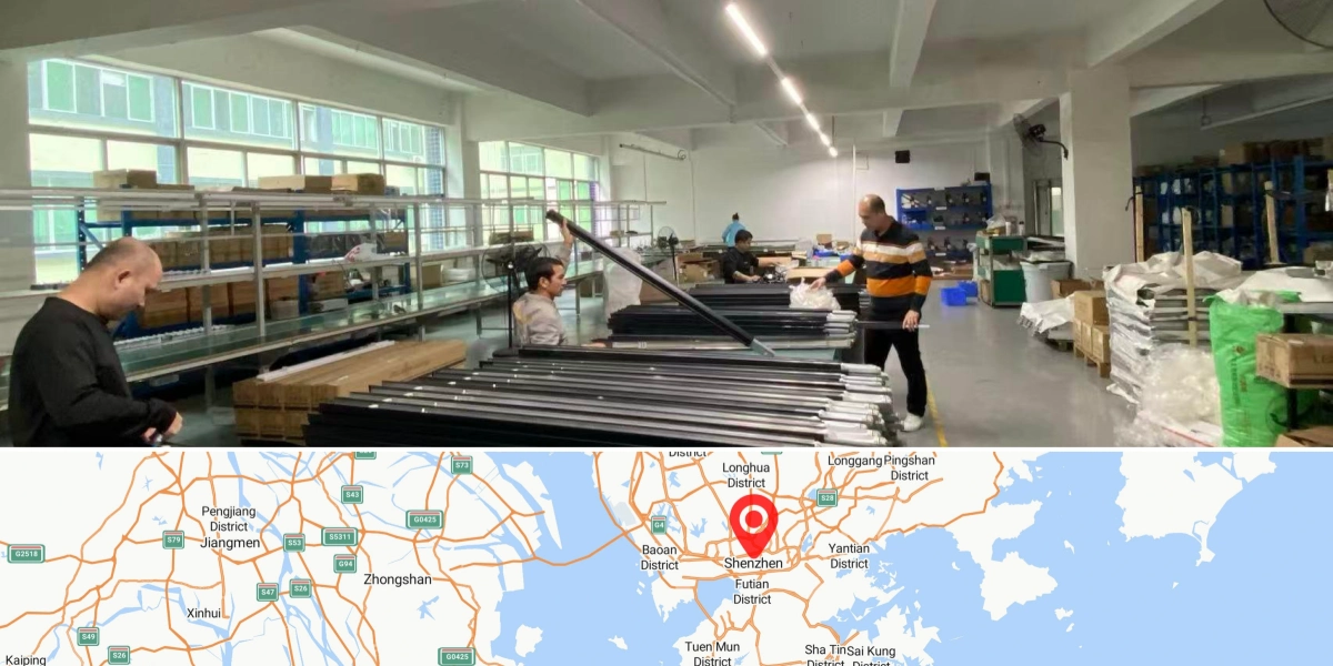 Luminlight LED lighting production facility in Shenzhen